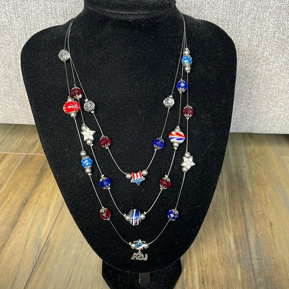 Pier 1 Jewelry - Patriotic necklace